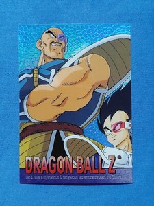Vegeta Nappa 38 Holochrome Ripple Foil Artbox 2000 Dragon Ball Z Dragonball DBZ