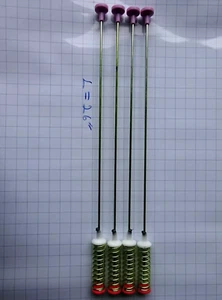 4 Washer Rod for Samsung WA50T5300AC/US-01 WA50R5200AW/US-03 WA50R5400AV/US-02 - Picture 1 of 5