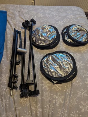 Manfrotto / Lastolite Tri-Flector Triflector Mk II Mark Reflector Kit - Image 1 of 3