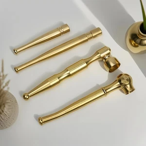4 Stück robuste Vintage Pfeife Tabak Zigaretten Zigarre Pfeifen Enchase Geschenk - Bild 1 von 13