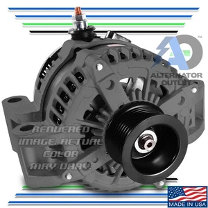 Mechman 370 Amp Billet Alternator for Ford SD 1999 - 2007 6.0L 7.3L Diesel - Picture 1 of 5