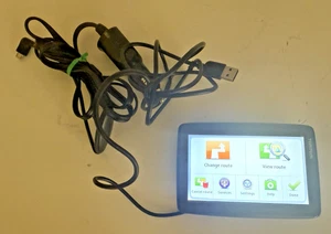 TomTom Via 5" GPS Navigation System 4EQ50-Z1230 Bundle w/ USB and Car Cable - Picture 1 of 5