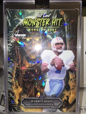 🔥 1/1 🔥 WARREN MOON 2025 Comodín Jumbo Éxitos Embrujados Chicago NSCC Exclusivo Foto 1 de 2