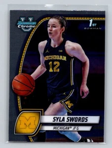 2024-25 Bowman University Chrome #65 Syla Swords - Picture 1 of 2