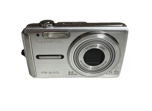 Olympus FE FE-340 8.0MP Digital Camera - Silver TESTED No Charger Or Battery - Picture 1 of 3