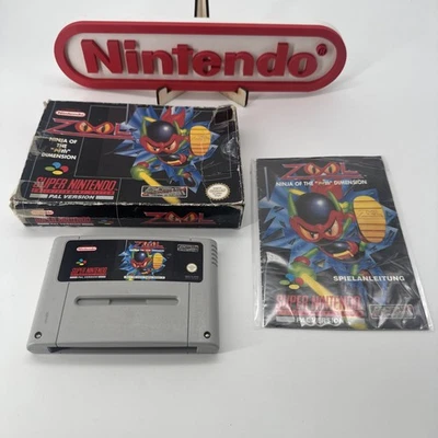 Super Nintendo SNES Spiel – ZOOL OVP - Bild 1 von 4