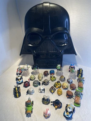 Star Wars Angry Birds Telepods Darth Vader Pig Case Angry Birds Fig Cars Lot!  - Image 1 of 4
