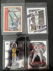 Carmelo Anthony Trading Card Lot Of 4 Panini Fleer - Picture 1 of 2