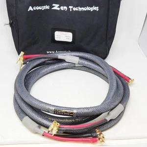 Pair of Acoustic Zen Absolute - Speaker Cables (7N Silver) 2 x 1.32m - Picture 1 of 6