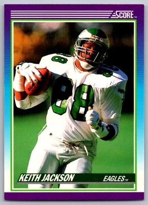 1990 Score Keith Jackson Philadelphia Eagles #210 - Image 1 of 2