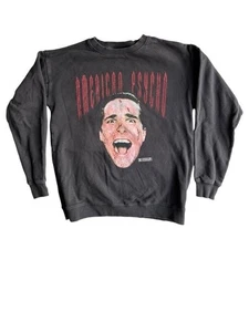 Vintage XS American Psycho Christian Bale Movie Sweater Pullover Crewneck Rare - Bild 1 von 8