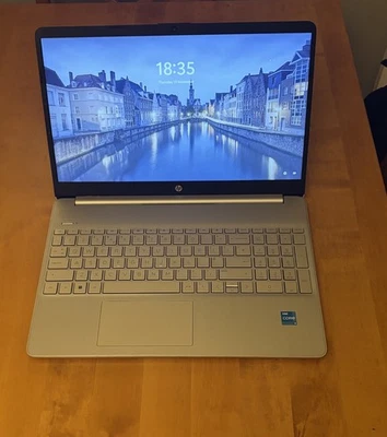 HP 15s-FQ2015na Laptop. Intel i3 11th Gen 3.0Ghz 8Gb Ram 256Gb SSD Windows 11 - Image 1 of 3