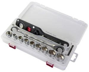 ANEX Offset 19 mm set adattatore presa (H10~H24) chiave a cricchetto AOA-19S3 - Foto 1 di 5