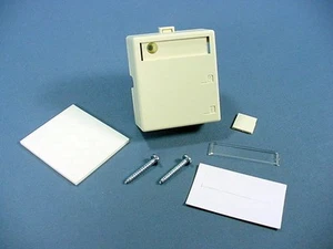 Leviton Almond 2-Port Quickport Surface Mount Snap-In Housing Box 41089-2AP - Bild 1 von 5