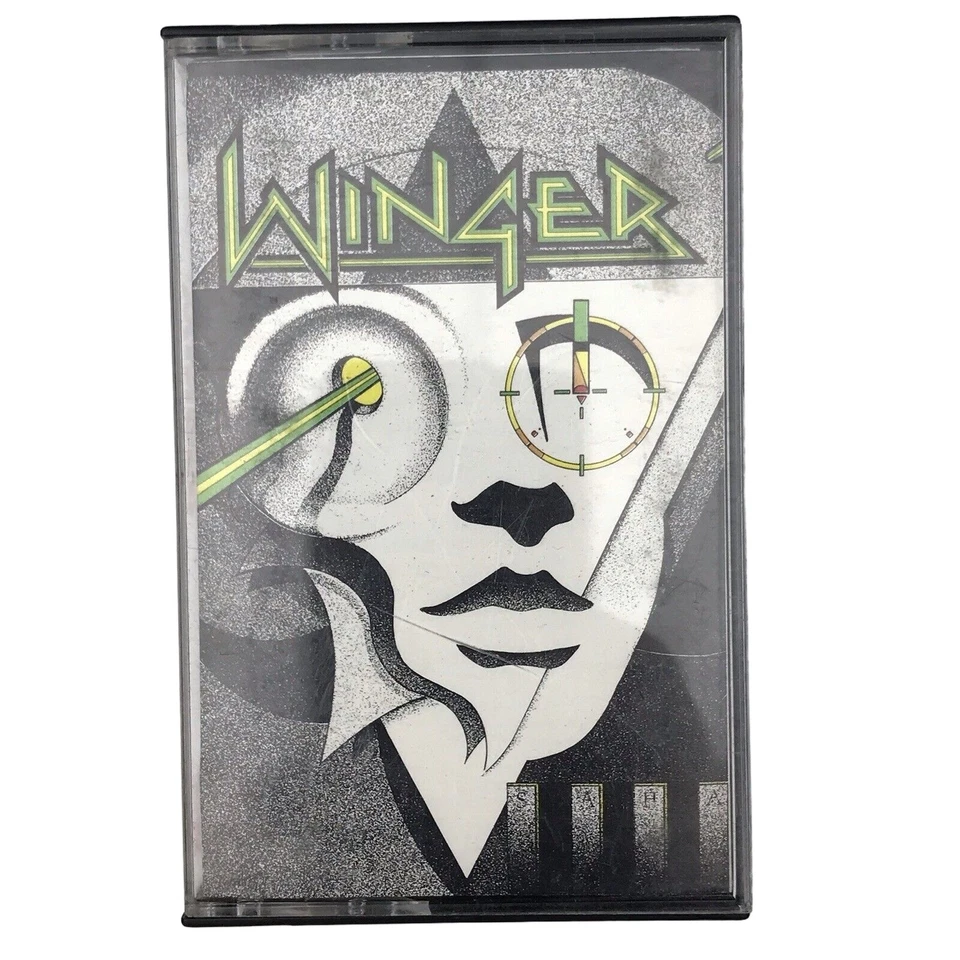 Winger Self Titled Cassette Tape Atlantic Records Vintage — 第 1/4 张图片