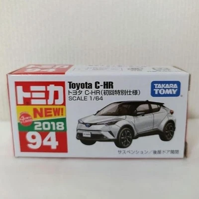 Tomica 94 Toyota C-HR Primera Edición Especial 1/64 Takara Tomy Diecast Japón - Imagen 1 de 4