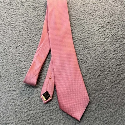 Corbata de cuello Donald J Trump para hombre tejido rosa conservador Business Power Foto 1 de 4