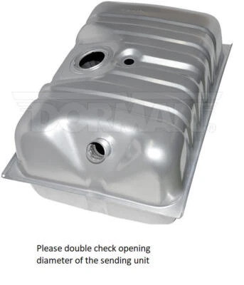 New Dorman 576-155 33 Gallon Steel Gas Fuel Tank for 85-96 Ford Bronco 3.625" Foto 1 de 4
