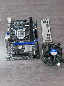 MSI B75MA-E31 (MS-7808) V1 Motherboard, Neu, LGA1155, DDR3,inkl. Kühler - Bild 1 von 6