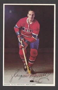 1969-71  MONTREAL CANADIENS POSTCARDS  JACQUES LAPERRIERE   INV  J7358 - Afbeelding 1 van 2