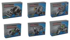 Metall Baukasten Eddy Toys Auswahl Krahn Hubschrauber Flugzeug Auto ... NEU OVP