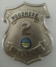 Woodmere Police Department #2 State of Ohio Obsolete Badge