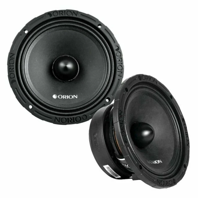 Orion XTR XTX88F 8 inch 1200W Midrange Speaker with Grill - Pair