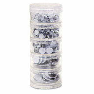 ChenilleKraft Stacking Jar Wiggle Eye - 560 Piece(s) / Set - Assorted