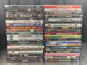 Lots of 40 Used DVDs Assorted Genre Movies TV Shows 40-Bulk DVD Lot - Foto 1 di 3