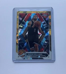 2023-24 Topps Chrome Sapphire #9 Deron Williams GOLD /50 New Jersey Nets NBA - Picture 1 of 2