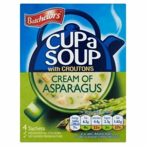 Batchelors Cup A Soup Cream of Asparagus 117g - Pack of 6 - Picture 1 of 1
