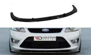 For Ford Focus Mk2 St Facelift Front Diffuser Diffusor Maxton Design Gloss Black - Picture 1 of 10