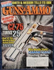 Magazine GUNS & AMMO Aug 2000 EAA Bounty Hunter .45 REVOLVER, CZ 75B 9mm PISTOL