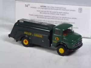 (GO-3) Brekina 47040 Mercedes L322 Tankwagen Müller & Sinning in OVP - Bild 1 von 1