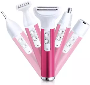 Electric Razor for Women Removal for Body Nose Hair Trimmer Face Shavers Eyebrow - Picture 1 of 7