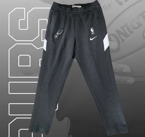 Nike NBA San Antonio Spurs Mens Sz XL Tall Therma Flex Showtime Pants AV0858-032 Cover