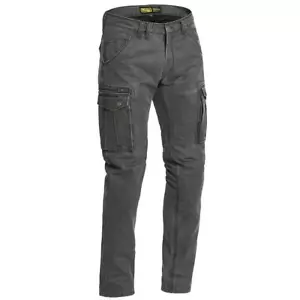 Lindstrands Luvos Dry Waxed Motorcycle Grey cargo Pants A Rated - UK34 - Picture 1 of 4