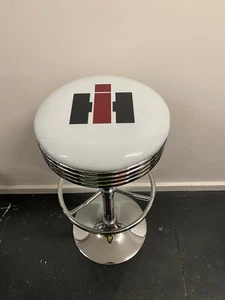 INTERNATIONAL HARVESTER PREMIUM BAR STOOL ADJUSTABLE HEIGHT TRACTOR FARMALL - Picture 1 of 12