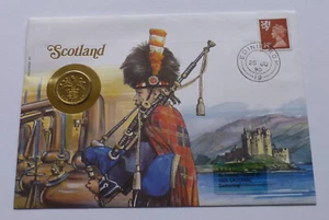 Estampilla de portada 1989 de 1 libra del Reino Unido, Escocia - Imagen 1 de 5