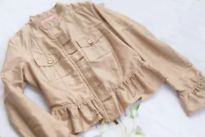 Miss Blumarine Seiden Jacke Mädchenjacke Luxus Gr12 Neu 380,- - Bild 1 von 4