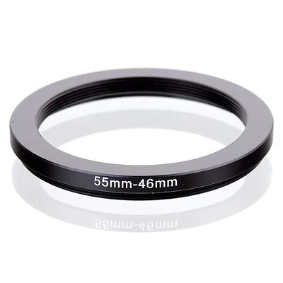 55mm-46mm 55mm to 46mm 55 - 46mm Step Down Ring Filter Adapter for Camera Lens - Image 1 of 4