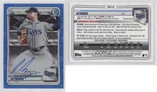 2020 Bowman Draft Chrome Picks Blue Wave Refractor /150 Ian Seymour #CDA-IS Auto