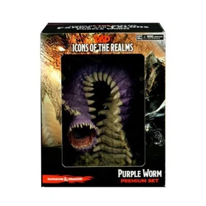 D&D Icons of The Realms: Fangs and Talons - Purple Worm Premium Set | WizKids - Picture 1 of 7