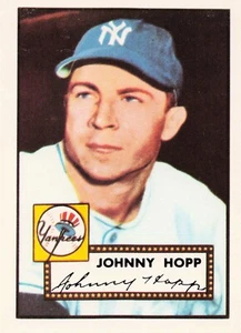 1983 Topps Baseball 1952 Reprint Johnny Hopp New York Yankees #214 - Picture 1 of 2