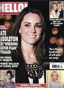 Kate Middleton Hello Magazine Golden Globes Ulrika Jonsson Jo Wood Mike Tindall - Picture 1 of 12
