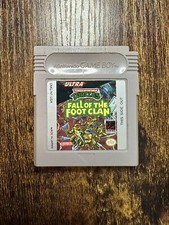 Teenage Mutant Ninja Turtles: Fall of the Foot Clan (Nintendo Game Boy, 1990)