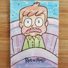 Rick and Morty Cryptozoic Sketch Card  1/1 