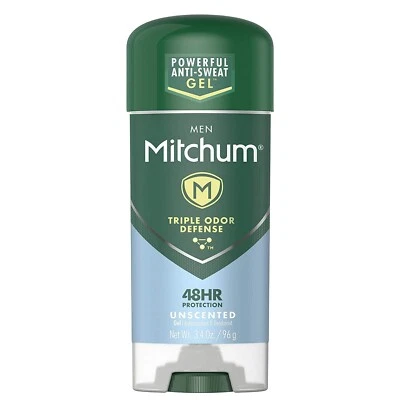 Mitchum Antitranspirante y Desodorante, Gel Transparente, Sin Perfume, 3.4 OZ (96 G) 1 Paquete Foto 1 de 4