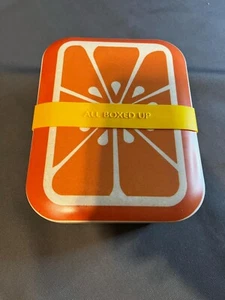 Eco One All Boxed Up Orange Lunch Box Used - Picture 1 of 7