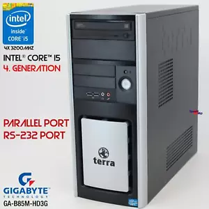 PC Computer GIGABYTE GA-B85M-HD3G Intel Core i5 4570 8GB RAM Parallelo Porta - Bild 1 von 6